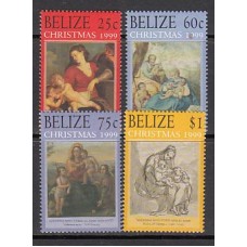 Belize - Correo Yvert 1114/7 ** Mnh Navidad pinturas
