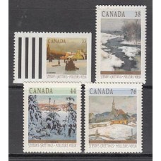 Canada - Correo 1989 Yvert 1115/8 ** Mnh Navidad