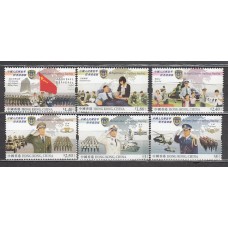 Hong Kong - Correo Yvert 1117/22 ** Mnh Fuerzas aereas