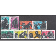 Ruanda - Correo Yvert 1117/24 ** Mnh  Fauna