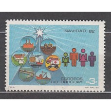 Uruguay - Correo 1982 Yvert 1118 ** Mnh Navidad