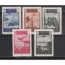 Marruecos Correo 1942 Edifil 241/5 * Mh