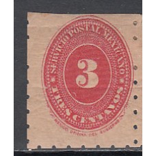 Mexico - Correo 1887 Yvert 111a (B) * Mh