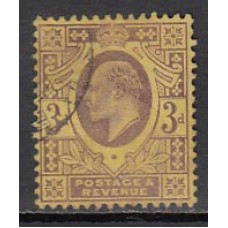 Gran Bretaña - Correo 1902-10 Yvert 111 usado Eduardo VII