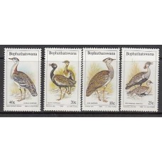 Bophuthatswana - Correo Yvert 112/15 ** Mnh  Fauna aves