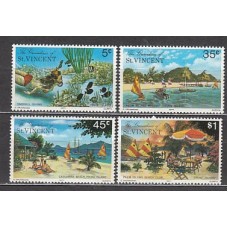 San Vicente-Grenadines - Correo Yvert 112/5 ** Mnh