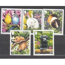 Jersey - Correo 2003 Yvert 1121/5 ** Mnh Fauna