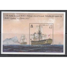 Gibraltar - Hojas Yvert 65 ** Mnh Barcos