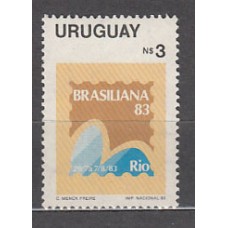 Uruguay - Correo 1983 Yvert 1125 ** Mnh Exposición Filatelica