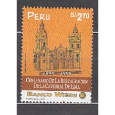Peru - Correo 1998 Yvert 1129 ** Mnh Catedral
