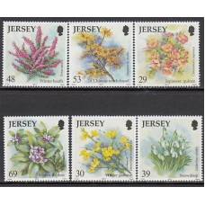 Jersey - Correo 2003 Yvert 1132/7 ** Mnh Flores