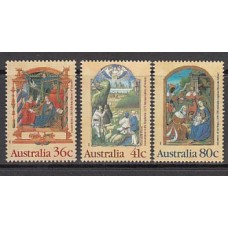 Australia - Correo 1989 Yvert 1135/37 ** Mnh Navidad