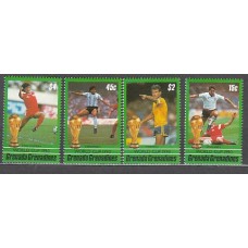 Grenada-Grenadines - Correo Yvert 1136/9 ** Mnh Deportes fútbol