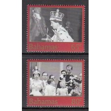 Bahamas - Correo 2003 Yvert 1137/8 ** Mnh Isabel II