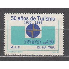 Uruguay - Correo 1984 Yvert 1145 ** Mnh Turismo