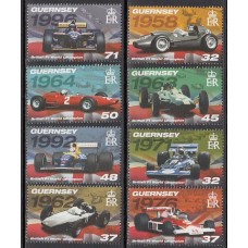 Guernsey - Correo 2007 Yvert 1146/53 ** Mnh Deportes formula I