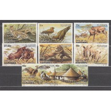 Zaire - Correo Yvert 1146/53 ** Mnh  Fauna