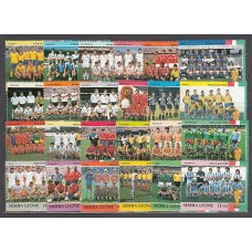 Sierra Leona - Correo Yvert 1147/70 ** Mnh  Deportes fútbol