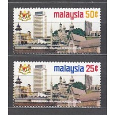 Malaysia - Correo Yvert 115/6 ** Mnh  Kuala Lumpur