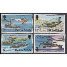 Man - Correo 1978 Yvert 115/8 ** Mnh Aviones