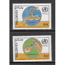 Maldives - Correo Yvert 1153/4 ** Mnh  OMS