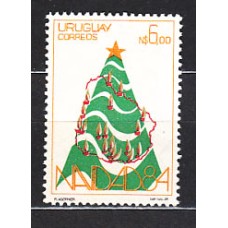 Uruguay - Correo 1984 Yvert 1153 ** Mnh Navidad