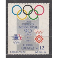 Uruguay - Correo 1985 Yvert 1156 ** Mnh Deportes