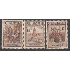 Nyassa Correo Yvert 115/17 ** Mnh 