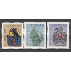 Canada - Correo 1990 Yvert 1161/3 ** Mnh Navidad