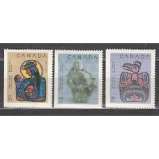 Canada - Correo 1990 Yvert 1161/3a ** Mnh Navidad