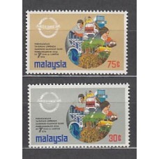 Malaysia - Correo Yvert 117/8 ** Mnh