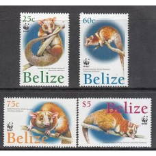 Belize - Correo Yvert 1177/80 ** Mnh Fauna