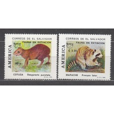 Salvador - Correo 1993 Yvert 1178/9 ** Mnh Fauna