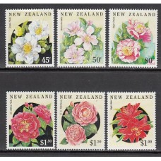 Nueva Zelanda - Correo 1992 Yvert 1180/5 ** Mnh Flores