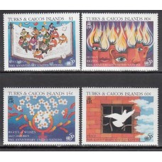 Turk y Caicos - Correo Yvert 1183/6 ** Mnh