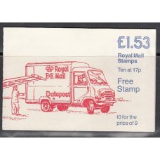 Gran Bretaña - Correo 1985 Yvert 1186a Carnet ** Mnh Servicios postales