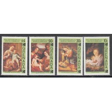 Grenada - Correo 1984 Yvert 1187/90 ** Mnh Pinturas