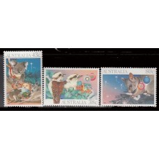 Australia - Correo 1990 Yvert 1187/9 ** Mnh Navidad
