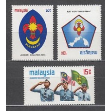 Malaysia - Correo Yvert 119/21 ** Mnh  Scoutismo