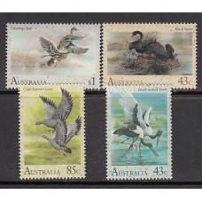 Australia - Correo 1991 Yvert 1191/94 ** Mnh Fauna. Aves