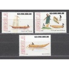 Angola Correo Yvert 1192/4 ** Mnh   Barcos