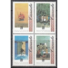 Canada - Correo 1991 Yvert 1195/8 ** Mnh