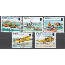 Jersey - Correo 2005 Yvert 1195/199 ** Mnh Aviones y barcos