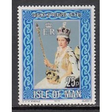 Man - Correo 1978 Yvert 119 ** Mnh Coronación Isabel II