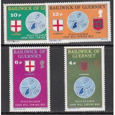 Guernsey - Correo 1975 Yvert 120/3 ** Mnh Navidad