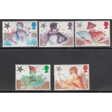 Gran Bretaña - Correo 1985 Yvert 1202/6 ** Mnh Navidad