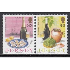 Jersey - Correo 2005 Yvert 1203/4 ** Mnh Gastronomía