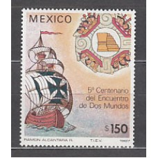 Mexico - Correo 1987 Yvert 1210 ** Mnh Barco