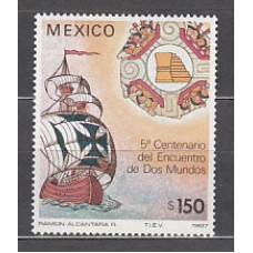 Mexico - Correo 1987 Yvert 1210 ** Mnh Barco