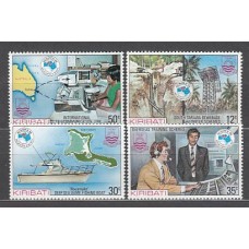 Kiribati - Correo Yvert 122/5 ** Mnh Exposición Filatelica
